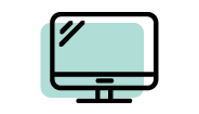 Icono de la pantalla de la computadora